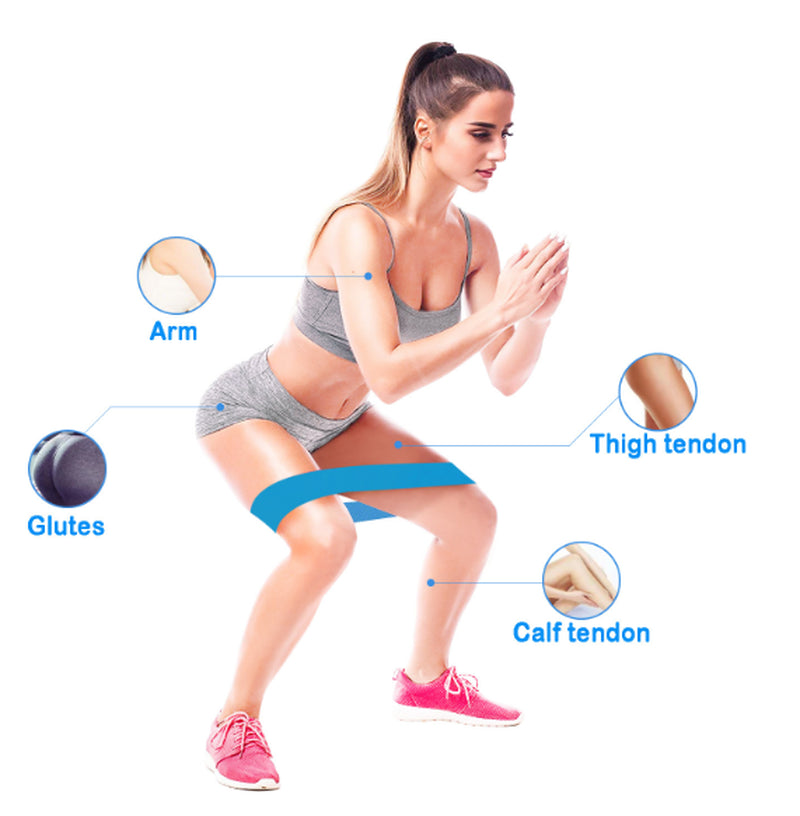 Resistance Band for Glutes & Legs β Non-Slip & Portable