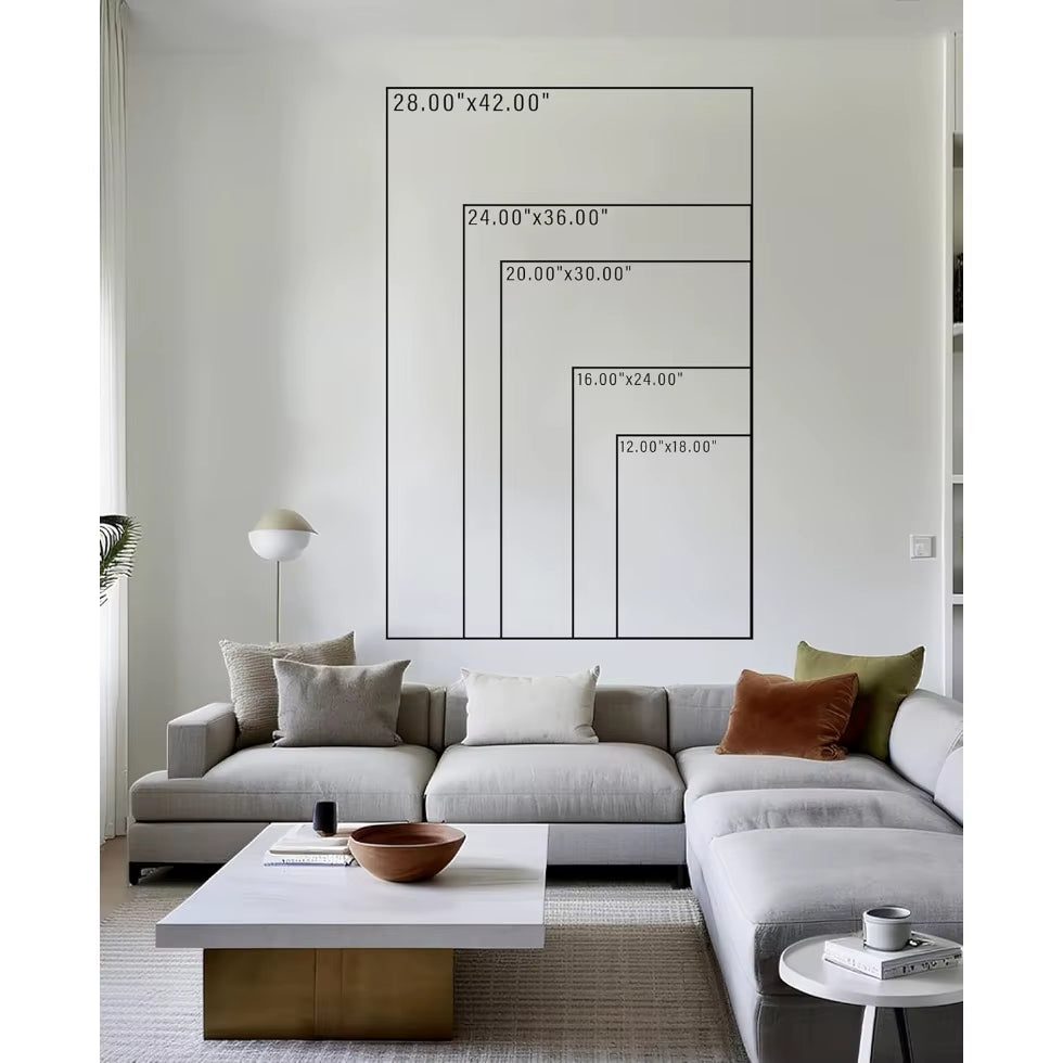 Large Lion Canvas Wall Art Lion & Lioness with Red Rose Flower Picture, Contemporary Animal Painting