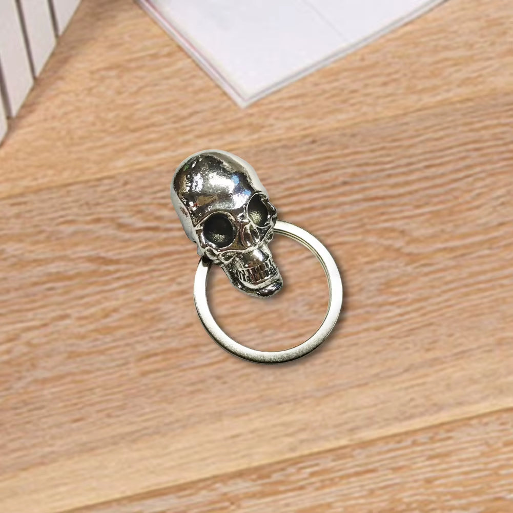 Metal Demon Skull Key Cover Universal Modified Key Cover Metal Demon Skull Key Cap for Most Motorcycles Halloween Party Favors