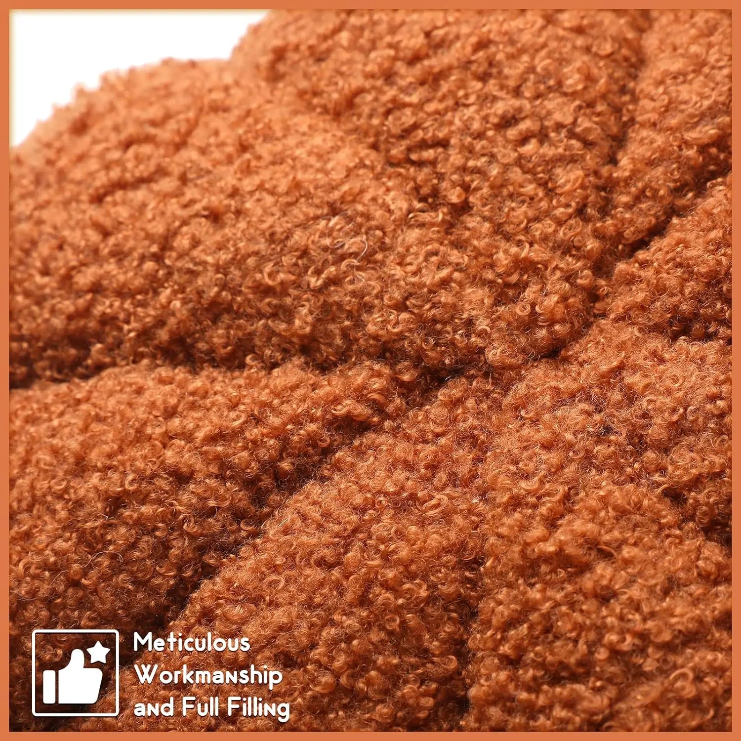 2-Pack 3D Plush Pumpkin Pillows – Fall Decor Cushions for Halloween, Thanksgiving & Christmas