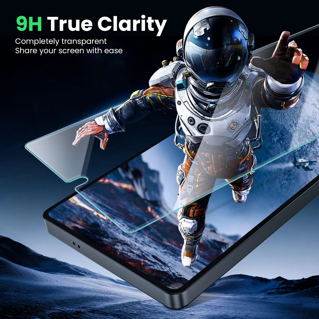 WSKEN for Samsung Galaxy S25 Ultra/S24U HD Screen Protector Full Cover Tempered Glass,Easy Install