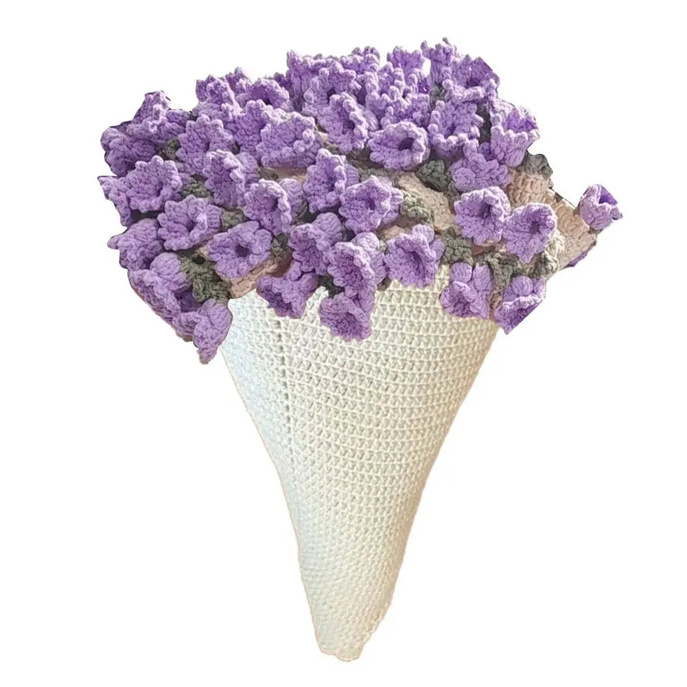 Flower Bouquet Blanket Material Package Crocheted Blanket Crochet Flower Blanket Birthday Mothers Day Gifts