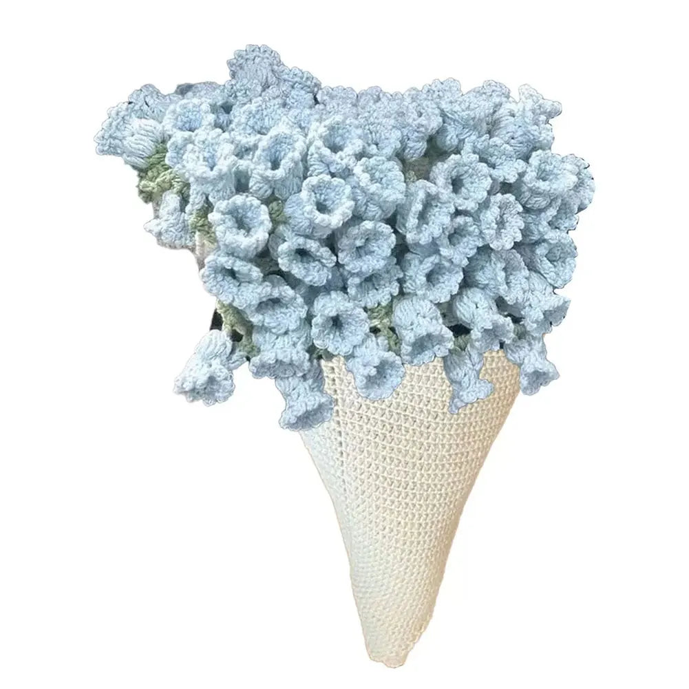 Flower Bouquet Blanket Material Package Crocheted Blanket Crochet Flower Blanket Birthday Mothers Day Gifts