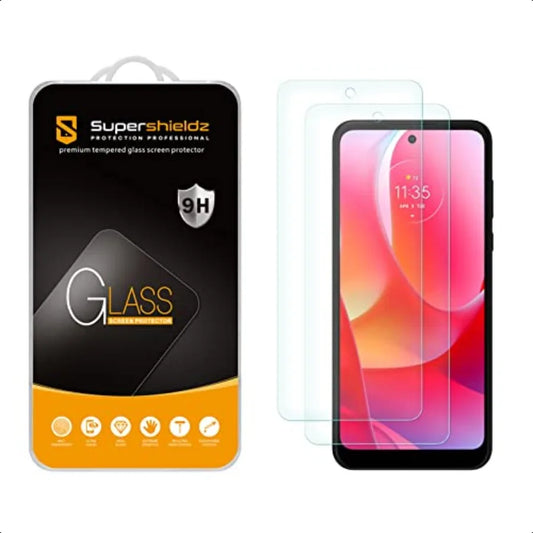 2 Pack Designed for Motorola Moto G Play (2023) Tempered Glass Screen Protector anti Scratch Bubble Free
