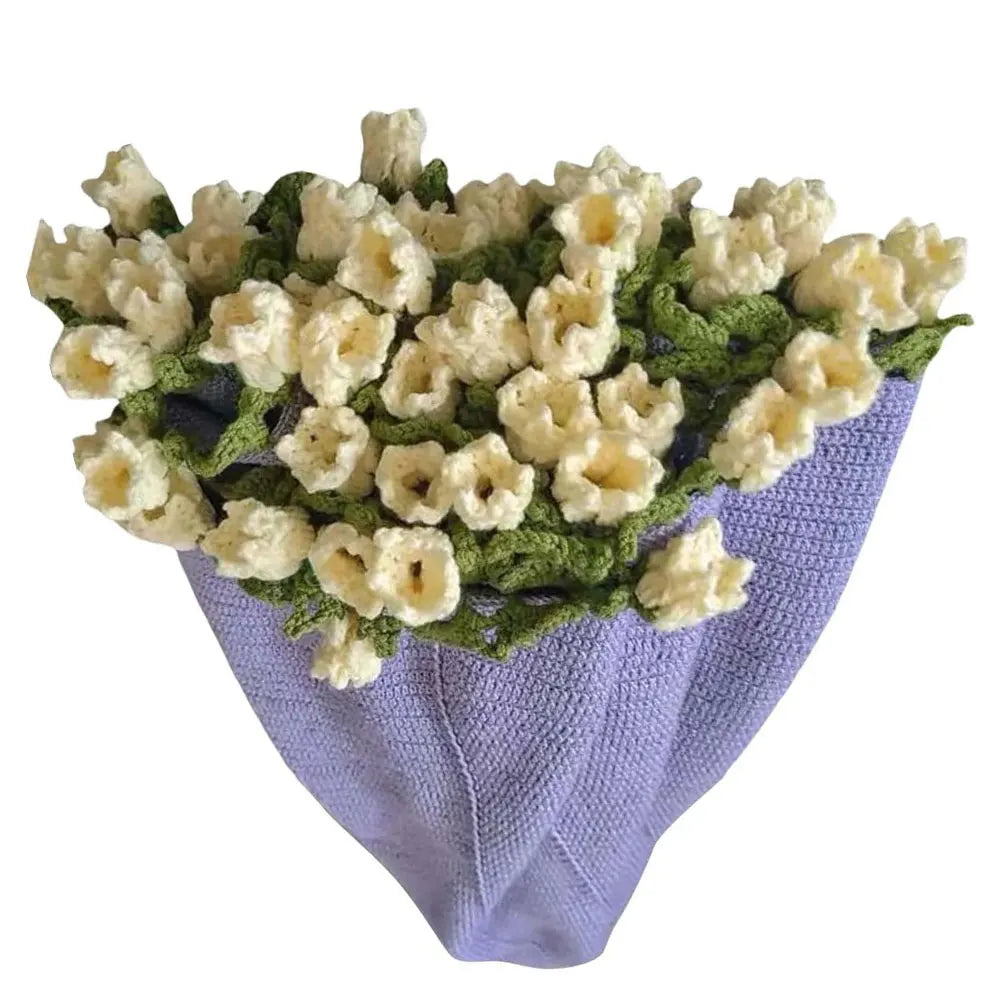 Flower Bouquet Blanket Material Package Crocheted Blanket Crochet Flower Blanket Birthday Mothers Day Gifts