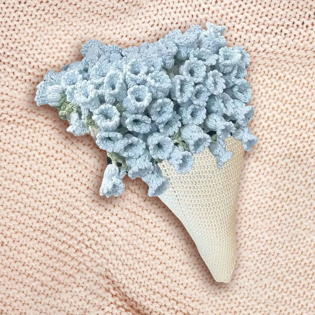 Flower Bouquet Blanket Material Package Crocheted Blanket Crochet Flower Blanket Birthday Mothers Day Gifts