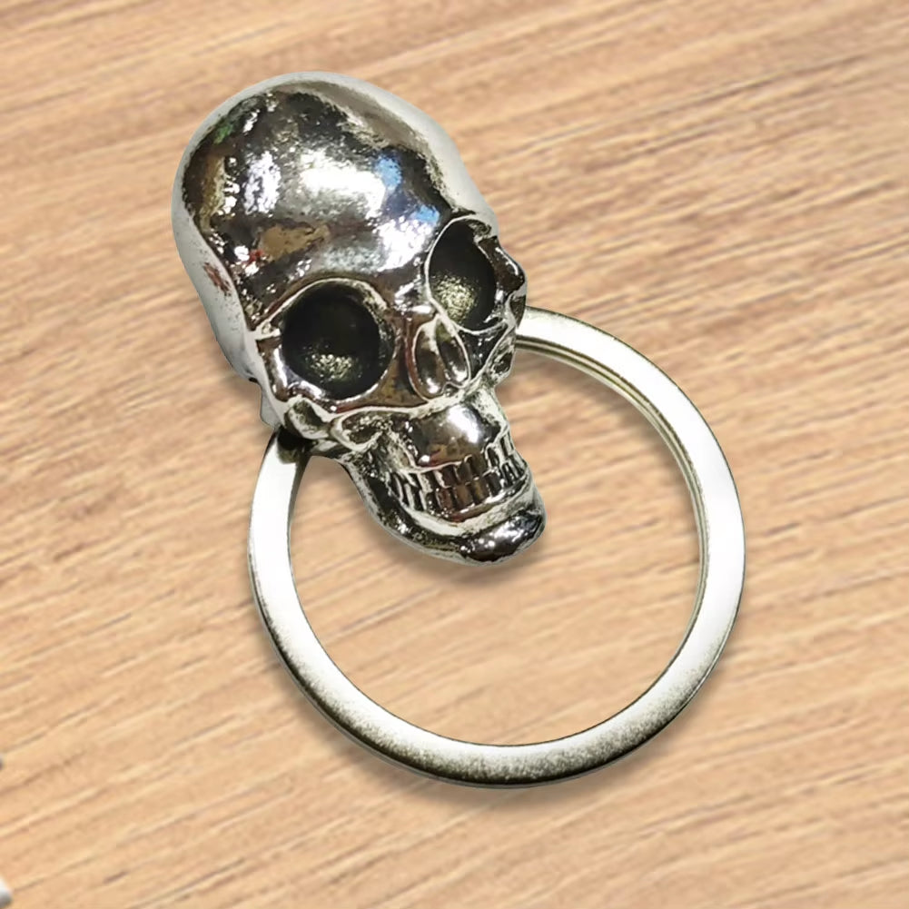 Metal Demon Skull Key Cover Universal Modified Key Cover Metal Demon Skull Key Cap for Most Motorcycles Halloween Party Favors